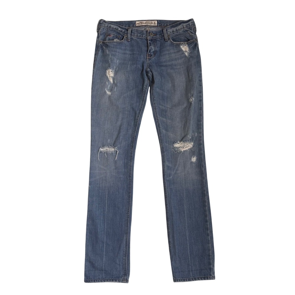 Hollister Y2K Women's Laguna‎ Skinny Distressed Blue Denim Jeans Women's Size 3R